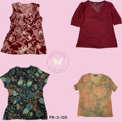 Women’s Printed Poly Fabric Blouse – Stylish Every..