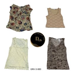 Vintage Y2K Short Sleeve Blouse Mix – Authentic Br..