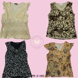 Women’s Printed Poly Blouse – Elegant Everyday Out..