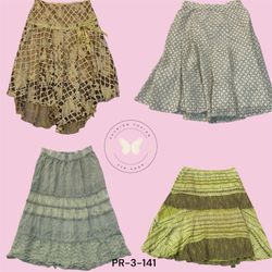 Casual Printed Cotton Skirt – Soft Fabric Women’s ..