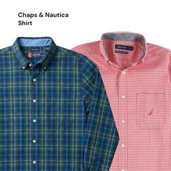Chaps & nautica cotton shirts