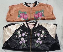 Lady Embroidered Bomber Jacket