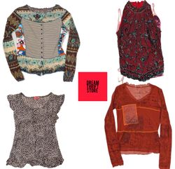 GIVING PURE Y2K GRUNGE VIBE TOPS