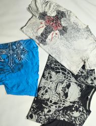 Affliction Print T Shirts (HH14)