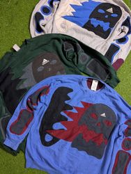 Upcycle Adidas Patchwork-Sweatshirt