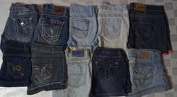 DIESEL AND OTHER MIX BRANDS MINI SHORTS (ID 1184)