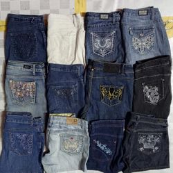 EARL JEANS AND OTHER MIX BRANDS MINI SHORTS (ID 11..