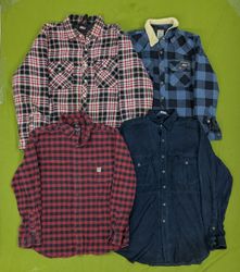 RV2492 Buffalo Flannel Shirts