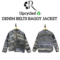 Upcycled Denim Belts Baggy Jackets (REP)
