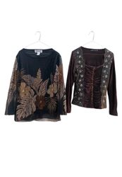Th03 Earthy seq blouses -12p -15/3/26