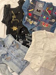 Women’s Y2K Jackets – Embellished, Embroidered & P..