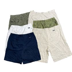 Mix branded cotton shorts