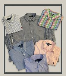 Mix Ralph Lauren Lacoste Barbour Shirts Bundle