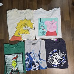 AVG-0343 Cartoon Printed at-Shirts