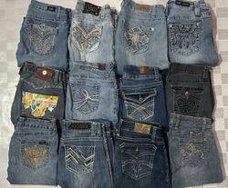 ANGELS AND OTHER MIX BRANDS JEANS (MD 1363)