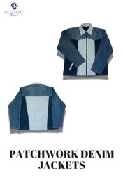 UPCYCLED Patchwork Denim Jackets - EVR0214