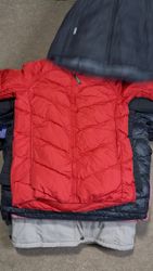 Mix branded puffer paded jacket