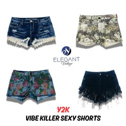 Y2K Vibe Killer Sexy Shorts - EV0513