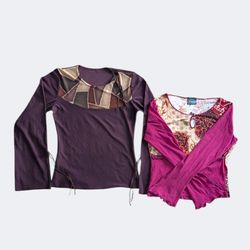 Blusas Browny Y2K Fairy Core