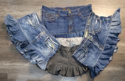 4442 - Saias de Jeans Recicladas
