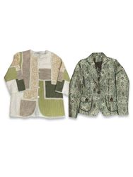 (FV-962) Y2K Green Aesthetic Fancy  unique Jacket