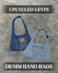 Bolsa de Mão em Jeans Levi's Reciclado