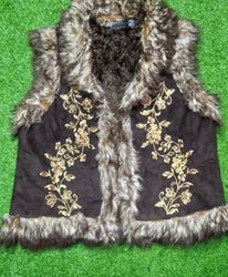 Afghan coats style waistcoat