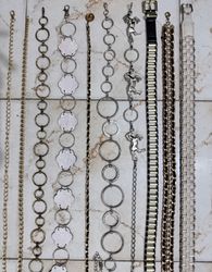 Y2k chain style belts