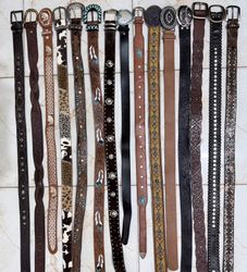 Y2k 20s 90s unique style belts