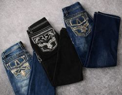 Y2K Embroided Jeans(0006)