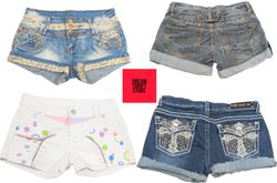 DESIGNER MICRO MINI SEXY SHORTS ( BRAND'S INCULOAD..