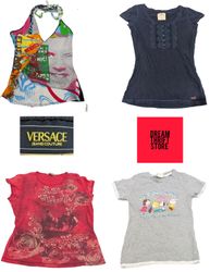 DESIGNER BABY TEE'S (Brands inculoaded) BEBE, AERO..