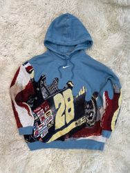 Upcycle Branded Hoodies With Tapestry (DV -03)