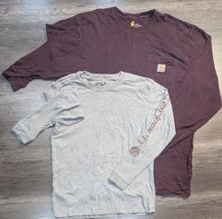 4449 - T-shirt Carhartt a metà e a maniche lunghe