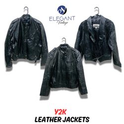 Y2K Leather Jackets - EV0718