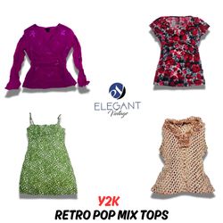 Y2K Retro Pop Mix Tops - EV0740