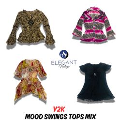 Y2K Mood Swings Tops Mix - EV0744