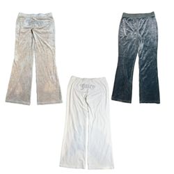 Y2K Unique Branded Juicy Couture Trousers (TVL-366..