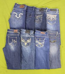 💥 RV2519 Y2K Women Bootcut Jeans