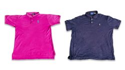 (FV-987) Polo Solid Colour Collar T-Shirt