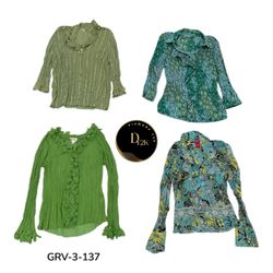 Y2K Long Sleeve Blouse – Iconic Vintage Wardrobe E..