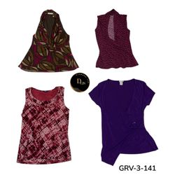 Y2k mix short sleeve blouse (GRV-3-141)
