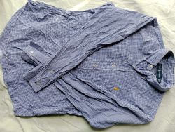 Polo Ralph Lauren men's striped button-down shirt.