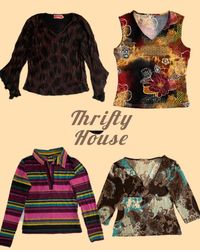 Vintage but Make It Hot Y2k Tops(TH/295)