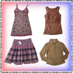 Pinterest Coquette Wardrobe - tops, dresses, skirt..