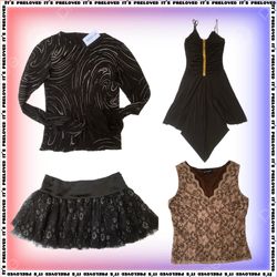 Hot Girl Night Out Closet - tops, dresses, skirts ..