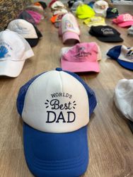 AVG-0350 Half-Mesh Caps | Vintage Style Caps | Net..