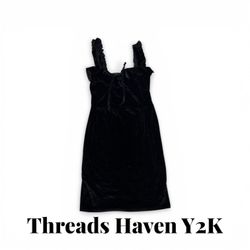 Y2K Chic Velvet Mini Dresses