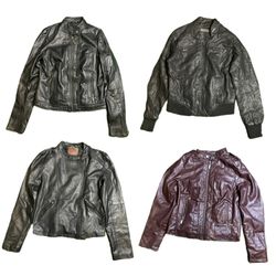 Giubbotti in pelle unici Y2K (TVL-371)