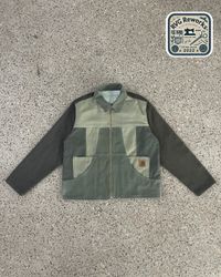 Upcycled Double Pocket Workwear Jacket